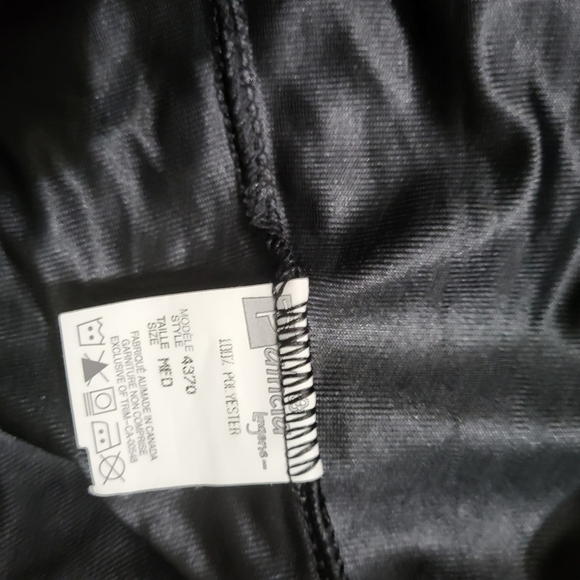 Patricia Lingerie sleepwear Half slip with lace trim Black in Size Medium - Picture 8 of 8